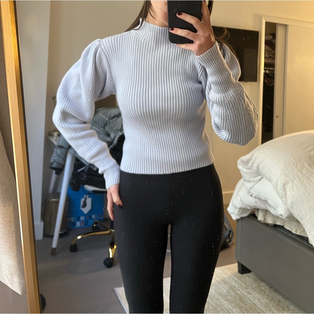 Blue zara sweater!